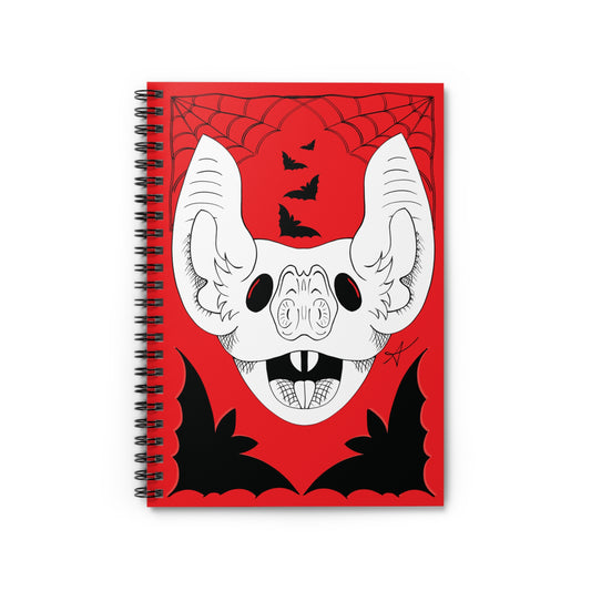 Batty Spiral Notebook