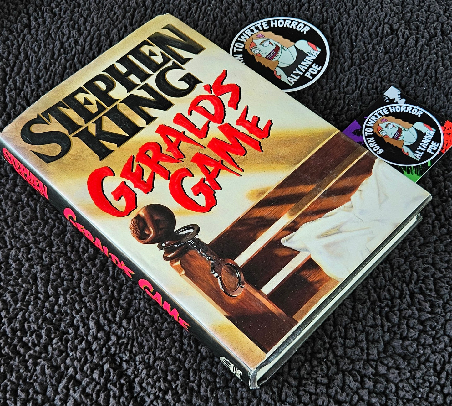 Used: Stephen King - Gerald's Game (First Edition Hardcover with Dust Jacket)