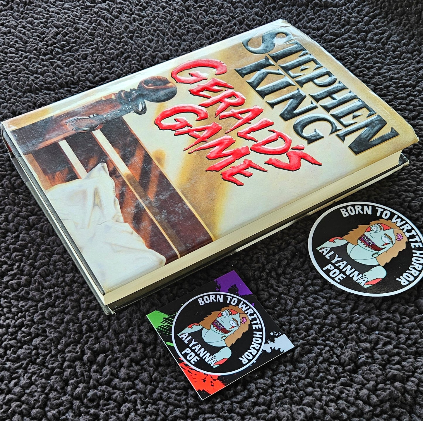 Used: Stephen King - Gerald's Game (First Edition Hardcover with Dust Jacket)