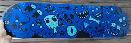 Painted Skate Deck (Decoration ONLY)