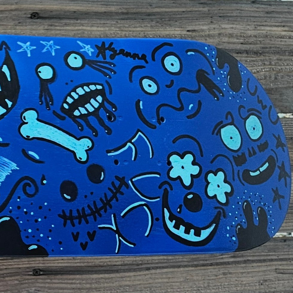 Painted Skate Deck (Decoration ONLY)
