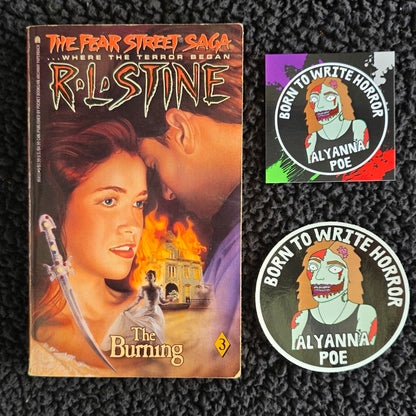 RL Stine's The Burning (The Fear Street Saga Book 3 / Mass Market Paperback)
