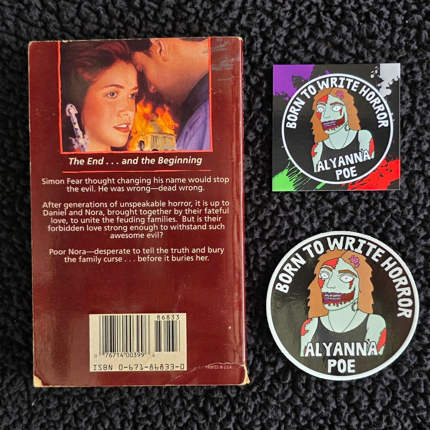 RL Stine's The Burning (The Fear Street Saga Book 3 / Mass Market Paperback)