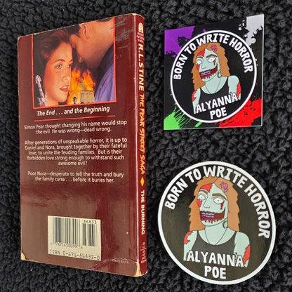 RL Stine's The Burning (The Fear Street Saga Book 3 / Mass Market Paperback)