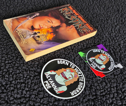 RL Stine's The Burning (The Fear Street Saga Book 3 / Mass Market Paperback)