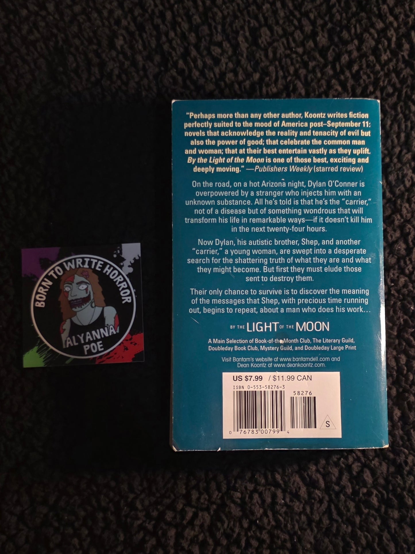 Used: Dean Koontz - By the Light of the Moon (Bantam Paperback)