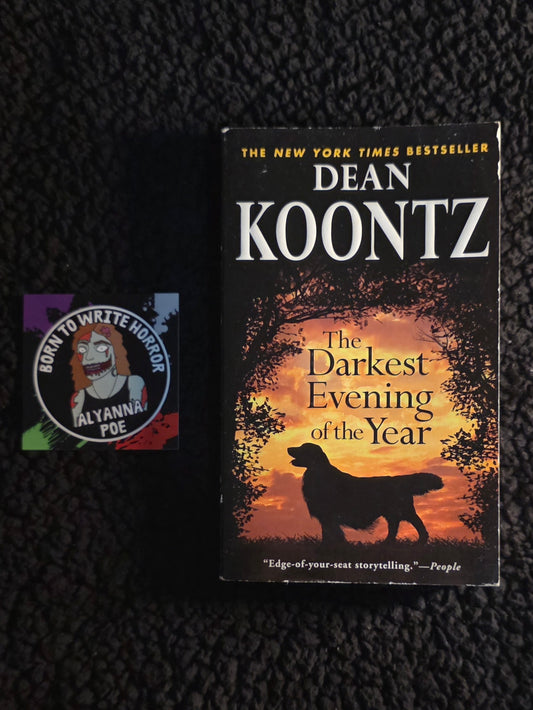 Used: Dean Koontz - The Darkest Evening of the Year (Bantam Paperback)