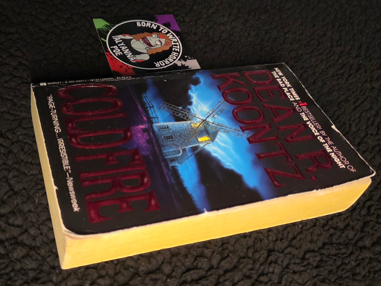 Used: Dean Koontz - Cold Fire (Berkley Paperback)