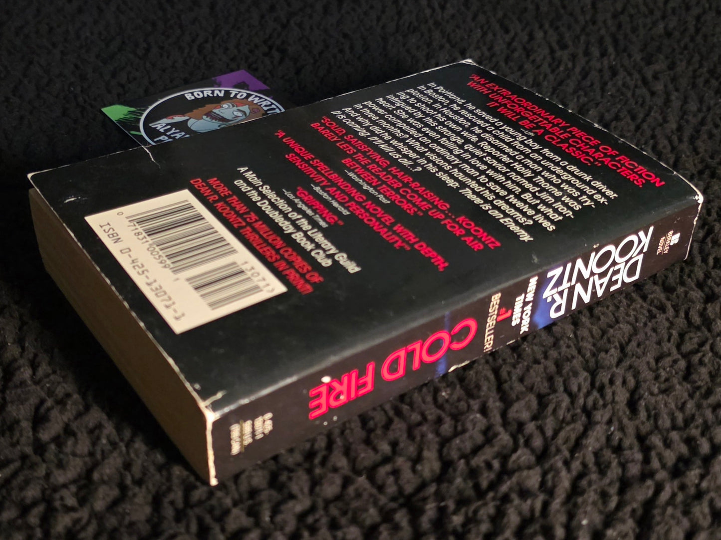 Used: Dean Koontz - Cold Fire (Berkley Paperback)