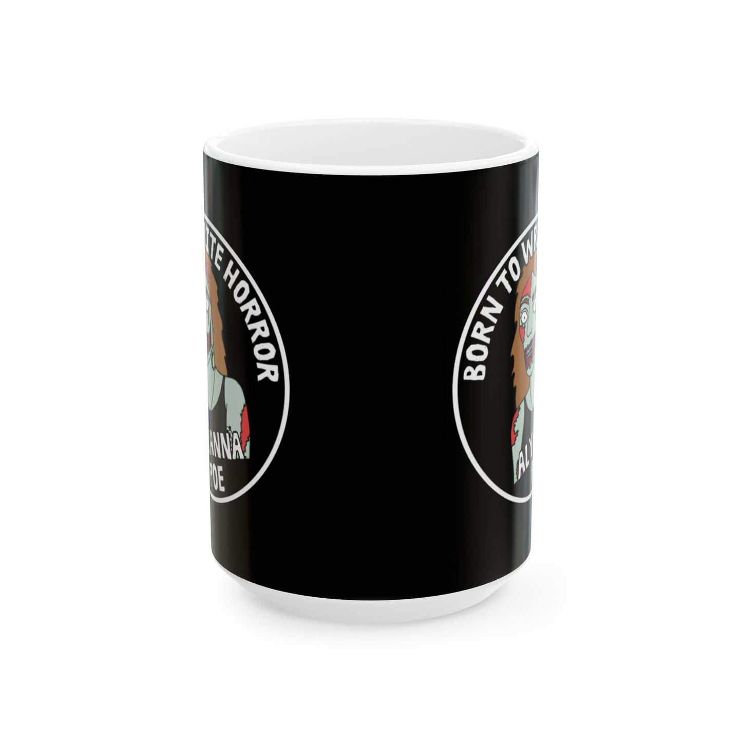 Poe Mug (Black, Ceramic)