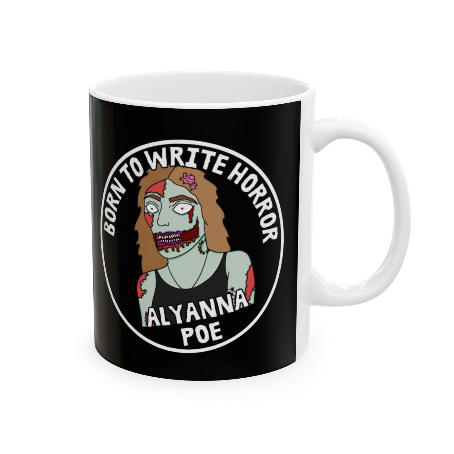 Poe Mug (Black, Ceramic)