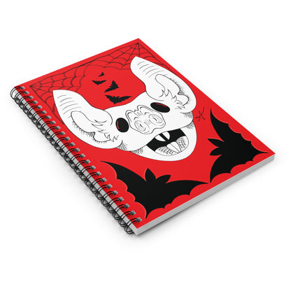 Batty Spiral Notebook