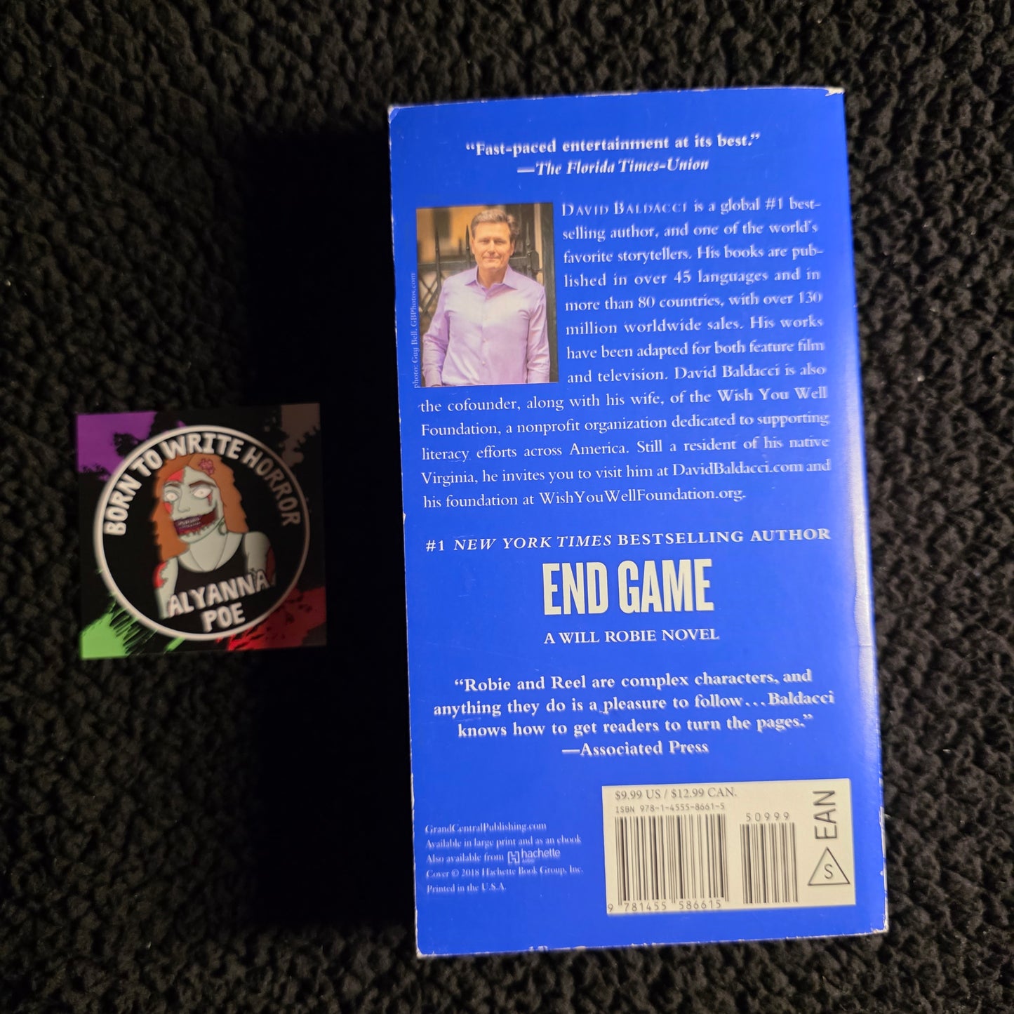 Used: David Baldacci - End Game (Vision Paperback) (Will Robie Series #5)