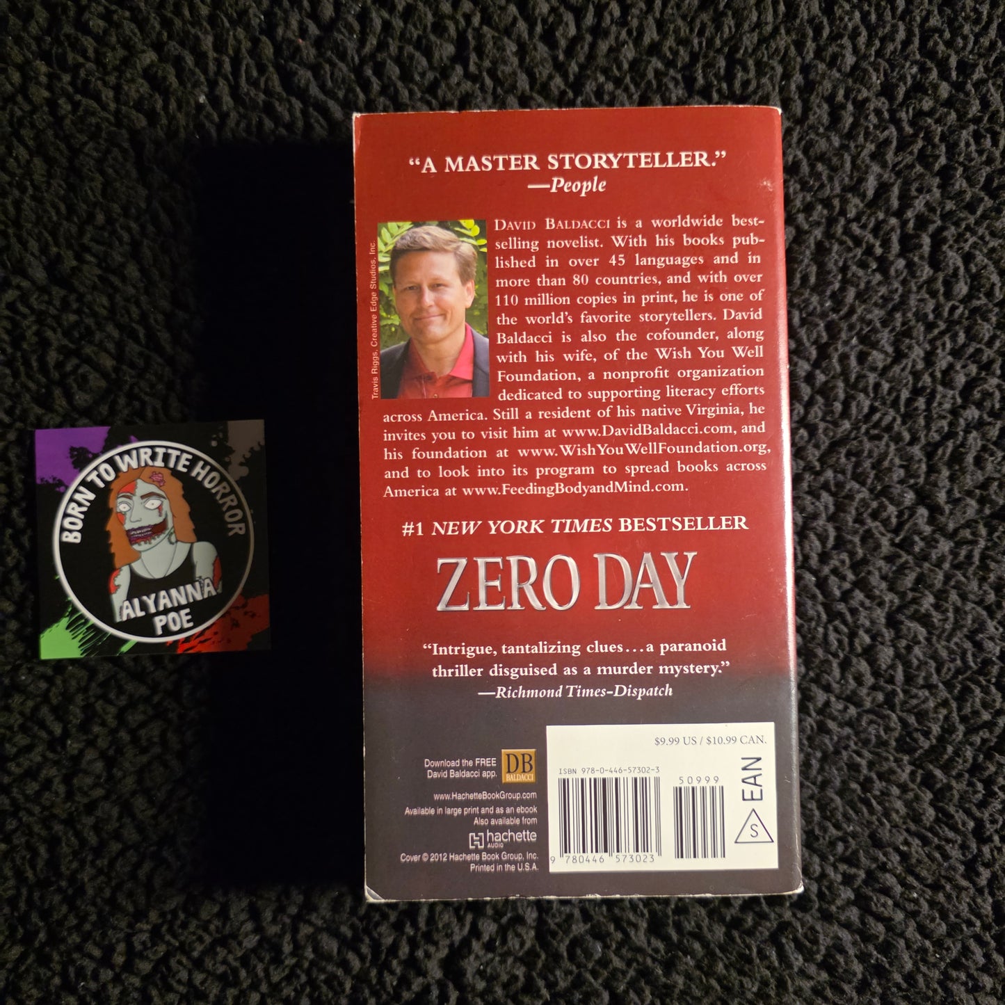 Used: David Baldacci - Zero Day (Vision Paperback)