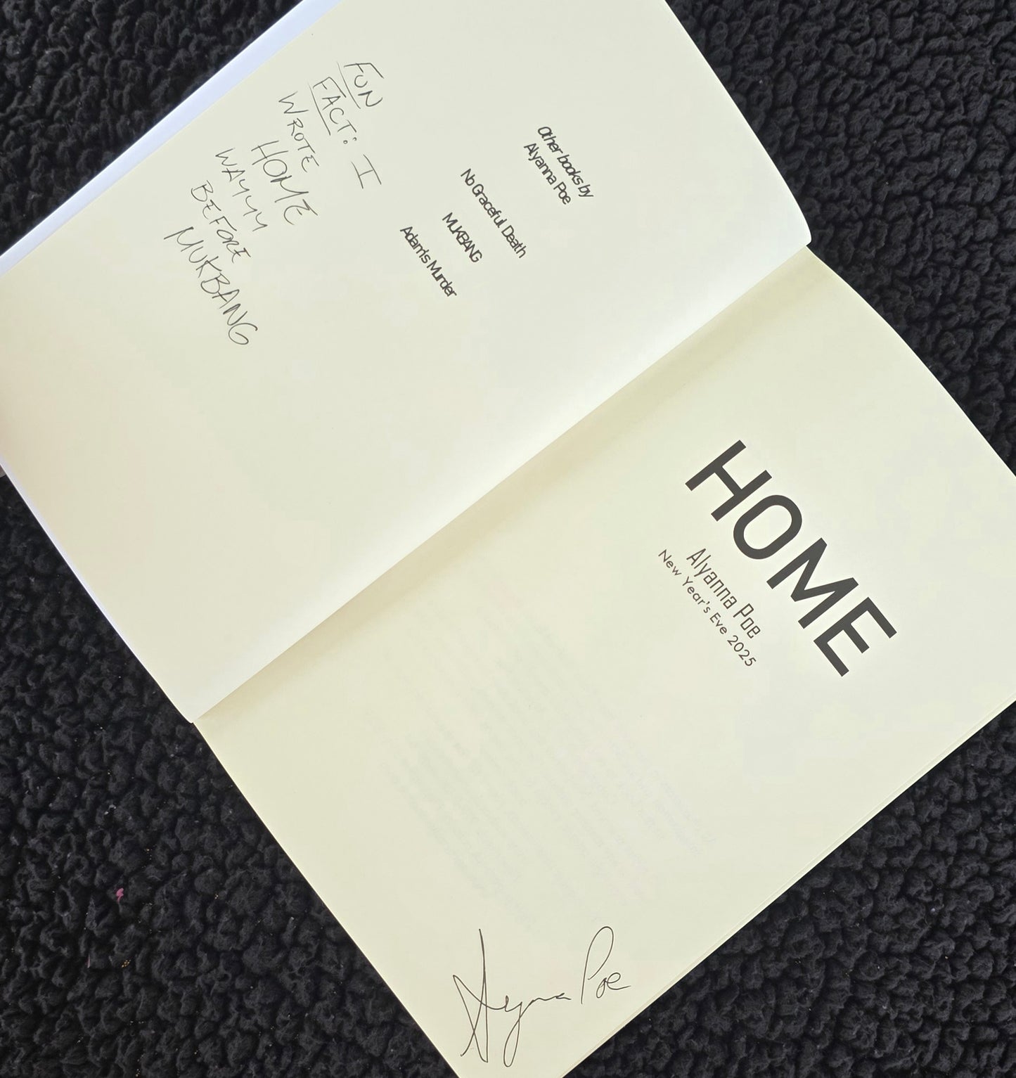 HOME Author's Edition